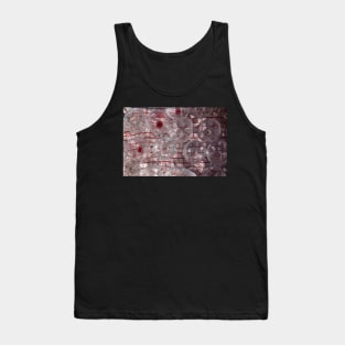 Wine Tasting Glasses at Magpie Springs by Avril Thomas Tank Top